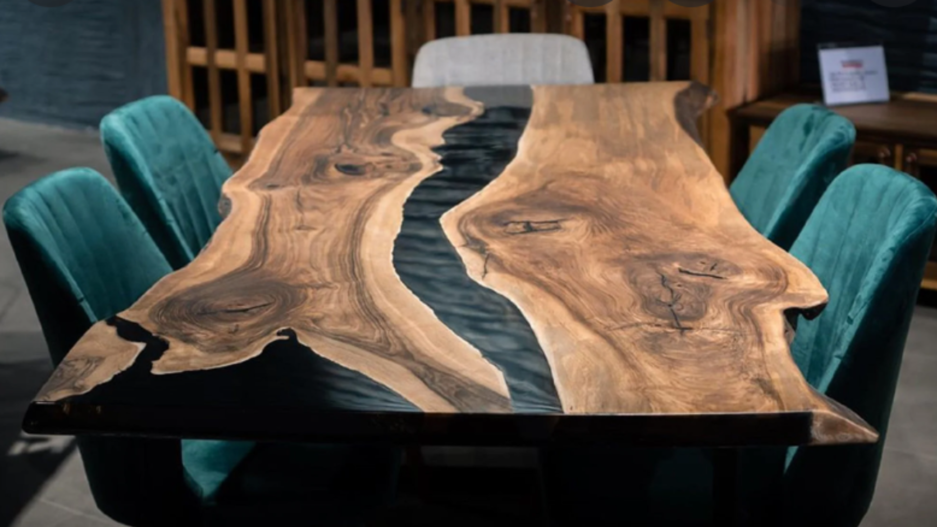 6 Seater Hand Crafted Made To Order Dining Table With Optional